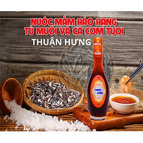 NƯỚC MẮM PHAN THIẾT CHAI THỦY TINH - THUẬN HƯNG 50 ĐỘ ĐẠM/1 THÙNG 20 CHAI 180ML