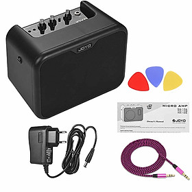 Ampli Guitar Electric JOYO MA-10E | Loa Mini JOYO MA-10E Dành Cho Đàn Guitar Electric Công Suất 10W (Hàng Chính Hãng) - Tặng Kèm 3 Móng Gảy vs Dây 3.5mm Kết Nối Điện Thoại