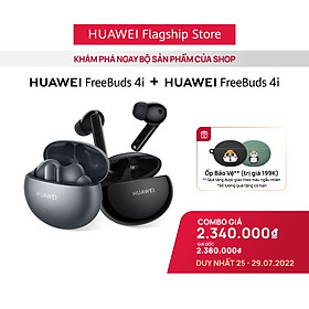 Mua Bộ Sản Phẩm (Tai Nghe Không Dây Huawei FreeBuds 4i + Tai Nghe Không Dây Huawei FreeBuds 4i) | Hàng Chính Hãng