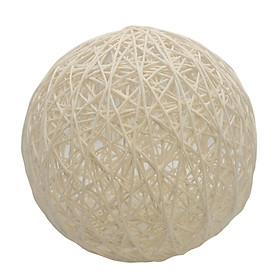 Woven Pendant Light Shade Lamp Cage Rattan Ball Lampshade for