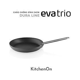 Chảo 24cm, dòng Dura Line. Nhãn Eva Trio