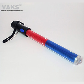 Mua Gậy đèn phân luồng giao thông - Gậy đèn led chỉ huy giao thông HJ370RB-CD - dùng pin sạc
