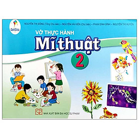 Sách – Vở Thực hành Mĩ Thuật 2 CD và 2 tập giấy kiểm tra Cấp 1 ( vỏ vàng )