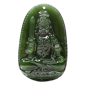 Mua Mặt Dây Chuyền Bất Động Minh Vương Bồ Tát Ngọc Bích - Phật Bản Mệnh VIETGEMSTONES Cho Người Tuổi Dậu (Mặt Đã Kèm Sẵn Dây Đeo)
