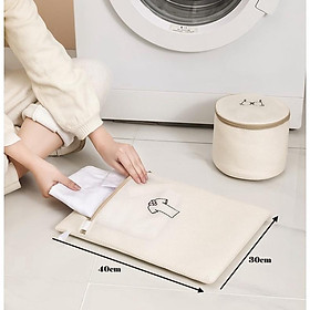 Mua SET 6 túi giặt 2 lớp bảo vệ quần áo  đồ lót dùng cho máy giặt nhiều kích thước lựa chọn dododios