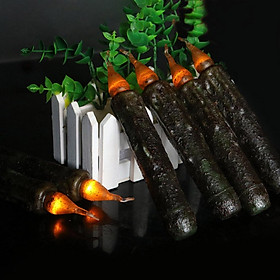 NEW Black Flameless LED Candle Battery Wax Candle for Candle Dinner Decor
