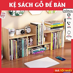 Mua Kệ Sách Gỗ MDF Phủ Melanin Siêu Đẹp Để Bàn Đa Năng Điều Chỉnh Được Kích Thước Dễ Dàng Lắp Ghép Được Chọn Màu