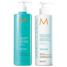 Bộ dầu gội xả tăng phồng tóc Moroccanoil Extra Volume shampoo Conditioner 500ml - Hàng chính hãng