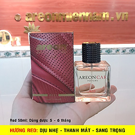 Nước Hoa Xe Hơi Hương Red (Dịu Nhẹ - 50ml - Dạng Xịt)