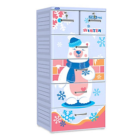 Mua Tủ nhựa MINA 5 tầng cao cấp  chất lượng  giá rẻ  chính hãng Nhựa Duy Tân