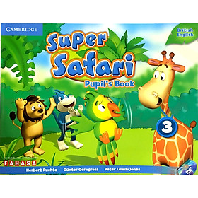 Nơi bán Super Safari Level 3 Pupil\'s Book with DVD-ROM - Giá Từ -1đ