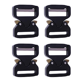 4 Pieces Quick Release Belt Buckle Adjustable Belt Buckle Replacement