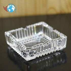 Mua Gạt tàn thuốc thủy tinh vuông bông lớn YG1006