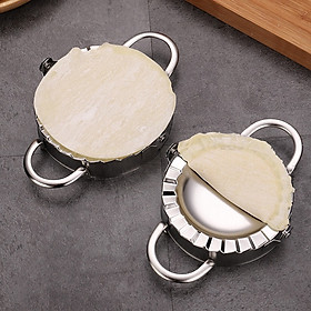 Mua Khuôn Làm Bánh Xếp   Inox  DRU-Hàng Chính Hãng