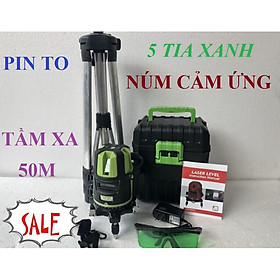 Mua Máy CÂN BẰNG laser 5 tia xanh phím cảm ứng