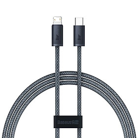 Mua Cáp điện thoại iPhone 20W Dynamic Series Type C  to Light.ning - Baseus Tungsten Gold Fast Charging Data Cable  Dây Cáp Bện Nylong Chống Đứt Cáp - Hàng chính hãng