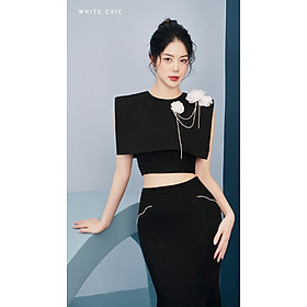 Chân váy dự tiệc Audrey Thiết kế cao cấp WHITE CHIC