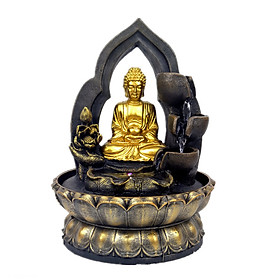 Mua Tượng phật thác nước phong thủy để bàn MD7