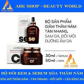 CReam THÂM NÁM, SẠM DA, TÀN NHANG, ĐỒI MỒI 50ml LANGCE COLLAGEN SKIN WHITE