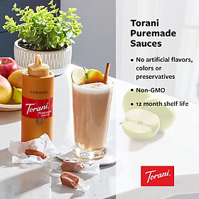 Hình ảnh Torani Puremade Sốt Caramel - Caramel Sauce 468 gram