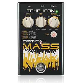 TC Helicon Critical Mass Vocal Effects Pedal -Hàng Chính Hãng