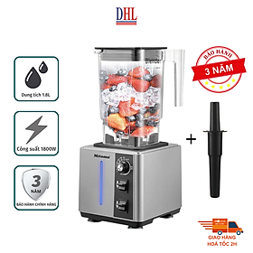 Mua Máy xay công nghiệp  máy xay sinh tố đa năng Mitomo KD-1800  chuyên dụng cho kinh doanh - BH 3 năm hàng chính hãng
