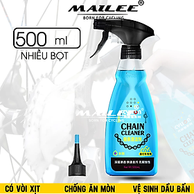 Dung Dịch Tẩy Dầu Nhờn Sên Xích Xe Đạp, Xe Máy P-39 500ML Có Vòi Xịt, Nhiều Bọt, Chống Ăn Mòn, Làm Sạch Hiệu Quả và Loại Bỏ Rỉ Sét Dầu Cặn Bám - Mai Lee