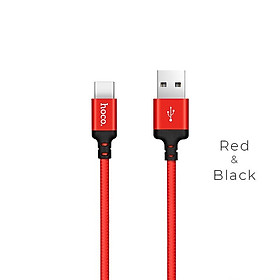 Mua Dây Cáp Sạc Dây Dù Hoco X14 USB-A to Type-C  dùng cho samsung  sony  Huawai ... Màu ngẫu nhiên- Hàng chính hãng