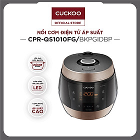 Mua Nồi cơm điện tử áp suất Cuckoo 1.8 lít CRP-QS1010FG - Lòng nồi phủ men  Xwal độc quyền - Bảng điều khiển thông minh - Nhiều chế độ nấu ăn - Sản xuất tại Hàn Quốc - Phiên bản Quốc tế - Hàng chính hãng