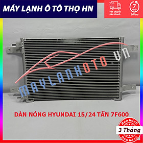 Dàn (giàn) nóng Hyundai 15-24 Tấn (mặt bích không phin) Hàng xịn Hàn Quốc(hàng chính hãng nhập khẩu trực tiếp)