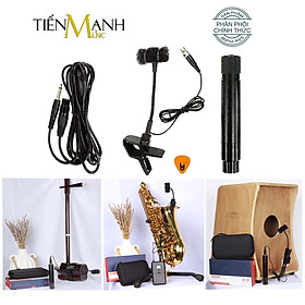 Mua Bộ Microphone có dây dùng cho Đàn Violin  Guitar  Kèn  Sáo  Nhị  Saxophone  Mic Nhạc cụ Dân Tộc và Mọi loại Nhạc Cụ khác Dr.MIC DR-813 - Kèm Móng Gảy DreamMaker