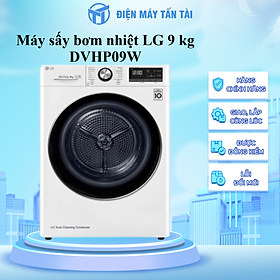 Máy sấy bơm nhiệt LG 9 Kg DVHP09W - Hàng chính hãng - Giao toàn quốc