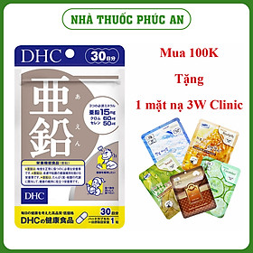 Viên uống bổ sung kẽm DHC ZinC Nhật Bản 15 - 30 ngày
