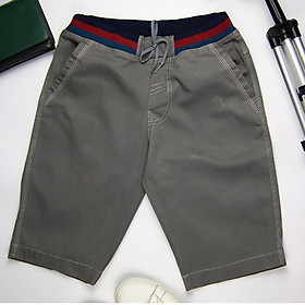 Quần Short Lửng Nam Kaki Tặng kèm quần lót thái Vải Cotton Mềm Mịn Lưng Thun Đai Quần Có Dây Chun Kéo, Dễ Dàng Điều Chỉnh Phù Hợp Co Giãn Cao Cấp DKQKN26