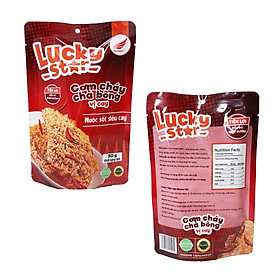 Cơm cháy chà bông vị Truyền Thống - Cay - Phô Mai Lucky Star 50g thơm ngon