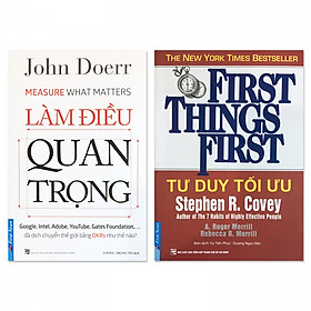 Hình ảnh Combo: Tư duy tối ưu + Làm điều quan trọng