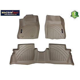 Thảm lót sàn ô tô Ford ecosport 2012 +Nhãn hiệu Macsim chất liệu nhựa TPV cao cấp màu đen, be