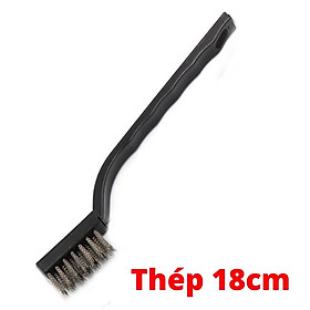 Bàn Chải Sợi Thép Đa Năng Vệ Sinh Chà Rửa 18cm