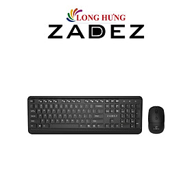 Combo Chuột và bàn phím không dây Zadez ZMK-333 - Hàng chính hãng