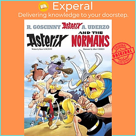 Sách - Asterix: Asterix and The Normans - Album 9 by Albert Uderzo (UK edition, hardcover)
