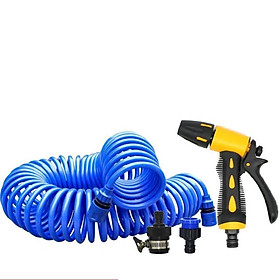 Mua Bộ vòi xịt nước tưới cây đa năng tăng áp lực nước kèm dây tưới dạng lò xo co dãn 319814 loại 10m