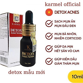 SERUM MỤN DETOX ACNES KARMEL 10ml -Ngừa Mụn, mờ vết thâm, mờ nám, tái tạo da, dưỡng trắng da ( mẫu mới )