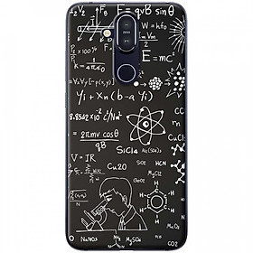 Ốp lưng dành cho Nokia 8.1 mẫu Hóa học