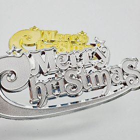 Mua Chữ Merry Christmas Sao Băng Trang Trí Noel Giáng Sinh Cây Thông Sang Trọng