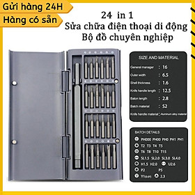 Mua Bộ Tua Vít Đa Năng 24 Đầu(25 Chi Tiết)