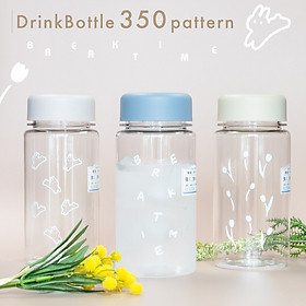 Bình nước mini Yamada Pattern 350ml - Hàng Nội Địa Nhật Bản