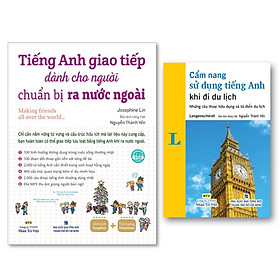 Hình ảnh Bộ sách Cẩm nang sử dụng tiếng Anh khi đi du lịch và Tiếng Anh giao tiếp dành cho người chuẩn bị ra nước ngoài