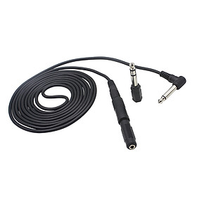 Cáp Âm Thanh Kết Nối Đàn Ghi-ta 3 Bộ Điều Hợp (3M/ 10 Feet) (1/4 Inch) (6.35mm) - Đen