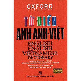 Từ Điển Anh - Anh - Việt (Bìa Cứng Màu Đỏ) (Tặng Kèm Bút Hoạt Hình Cực Xinh)