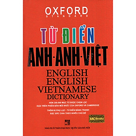 [Download Sách] Từ Điển Anh - Anh - Việt (Bìa Cứng Màu Đỏ) (Tặng Thước Đo Chiều Cao Cho Trẻ)